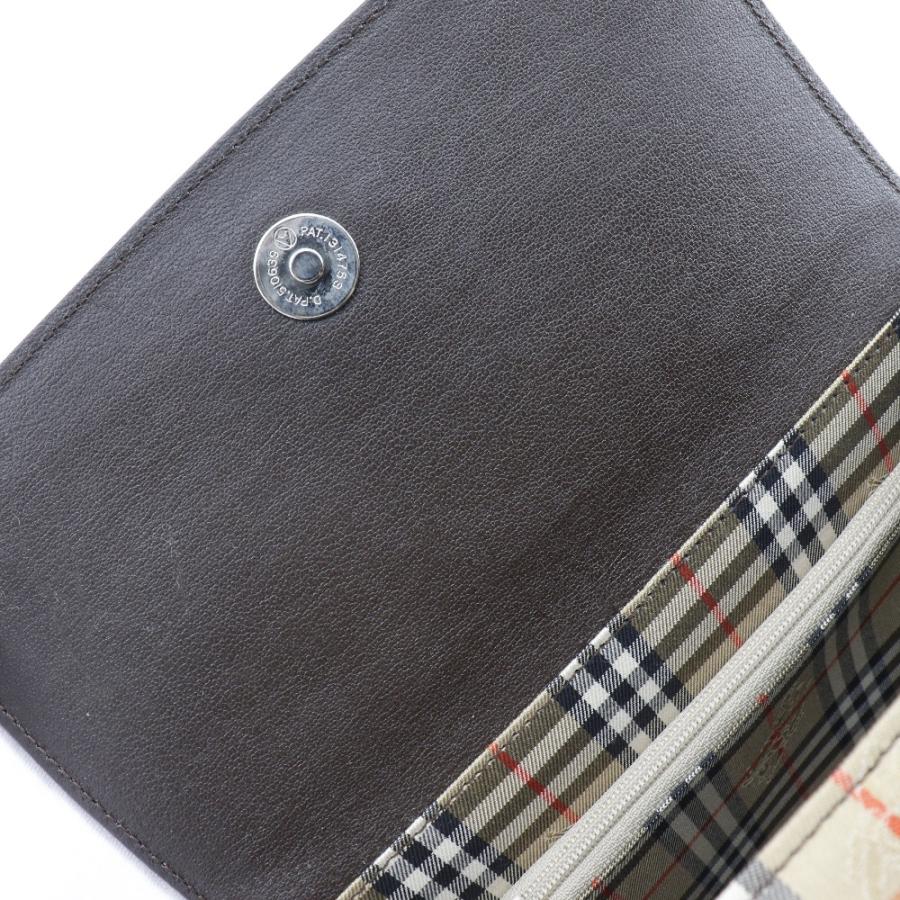 BURBERRY バーバリー ボックス ノバチェック カーフ 茶 ハンドバッグ レディース 【中古】 BURBERRY（バーバリー） ボックス ノバチェック ハンドバッグ カーフ