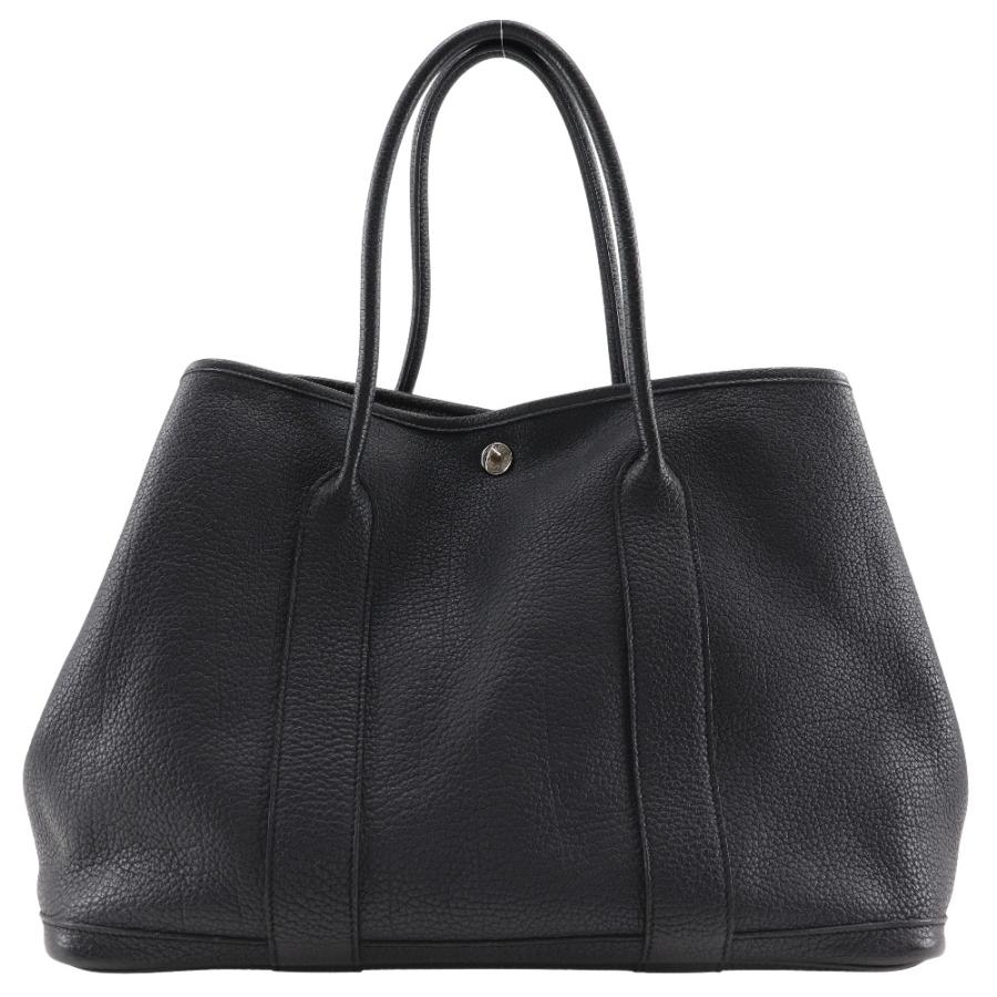 HERMES（エルメス） ガーデンパーティPM □P トートバッグ ネゴンダ 黒