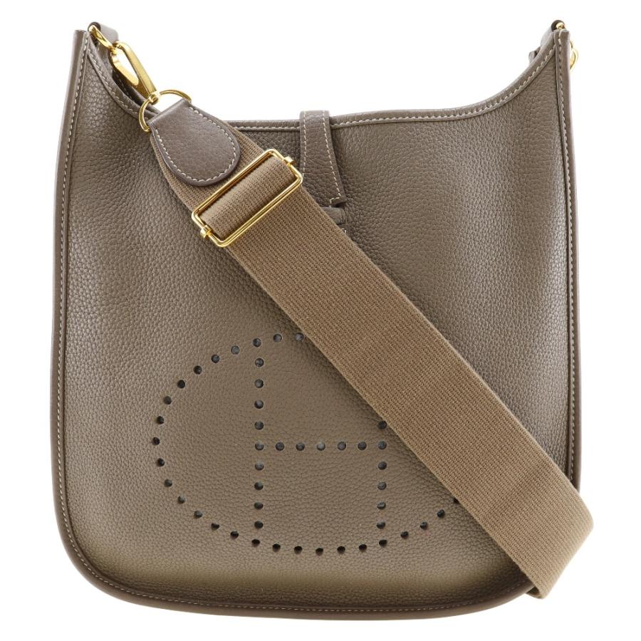 HERMES エルメス エブリン3PM D ショルダーバッグ トリヨンクレマンス 