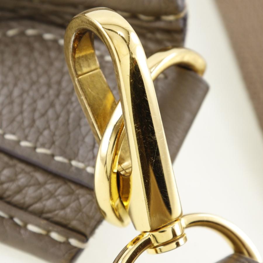 【HERMES】エルメス エブリン3PM トリヨンクレマンス エトゥープ ゴールド金具 D レディース ショルダーバッグ HERMES（エルメス） エブリン3PM D ショルダーバッグ トリヨン