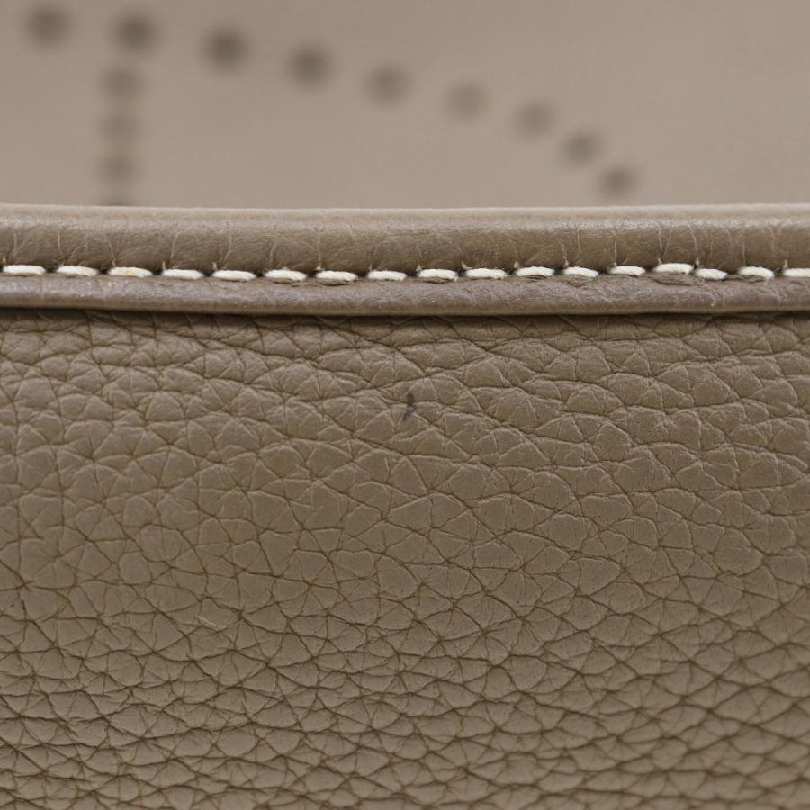 【HERMES】エルメス エブリン3PM トリヨンクレマンス エトゥープ ゴールド金具 D レディース ショルダーバッグ HERMES（エルメス） エブリン3PM D ショルダーバッグ トリヨン