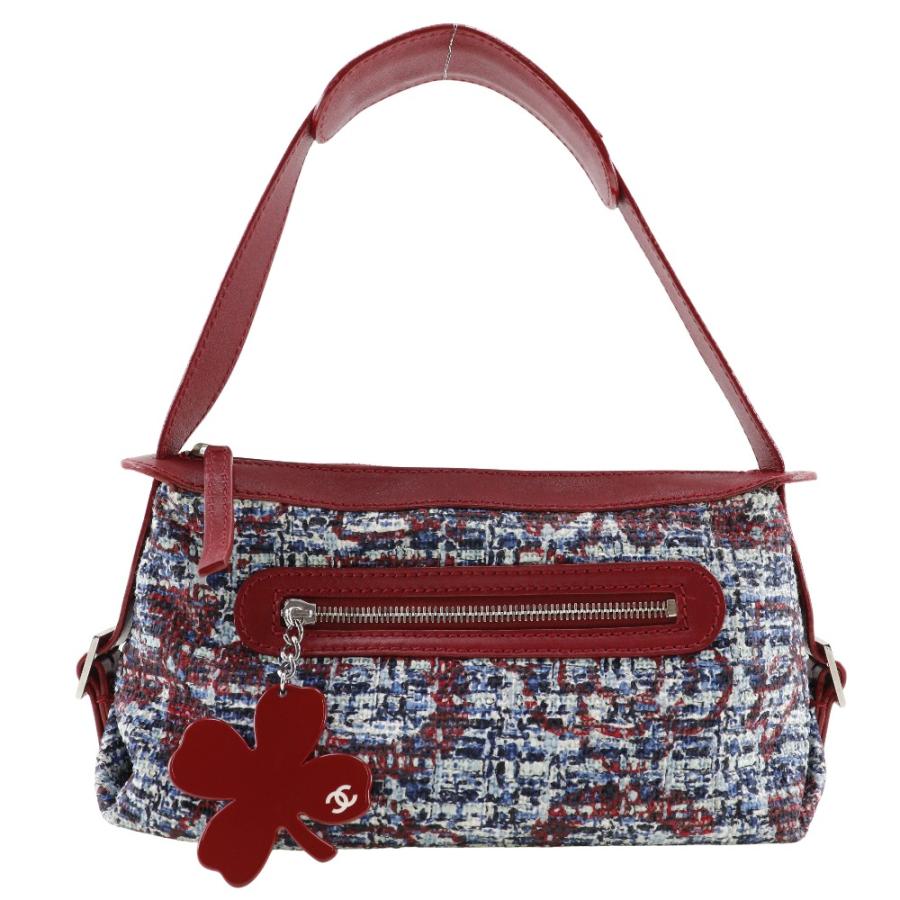 CHANEL シャネル ワンショルダー クローバーチャーム ショルダーバッグ  