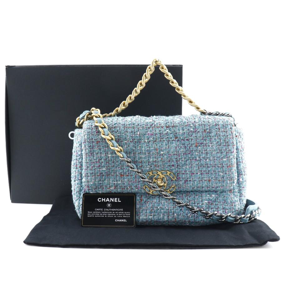 CHANEL シャネル チェーンショルダー19 ディズヌフ 2WAYショルダー 