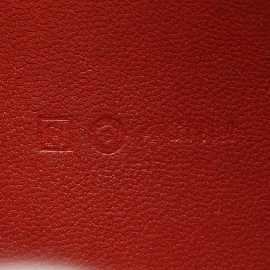 HERMES（エルメス） ドゴンロング □R 長財布 トゴ 赤 レディース