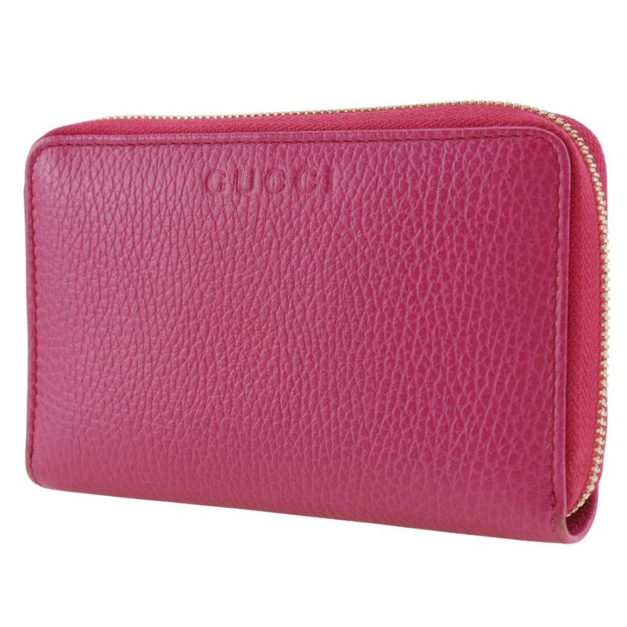 GUCCI グッチ ラウンドファスナー 420113 二つ折り財布 カーフ