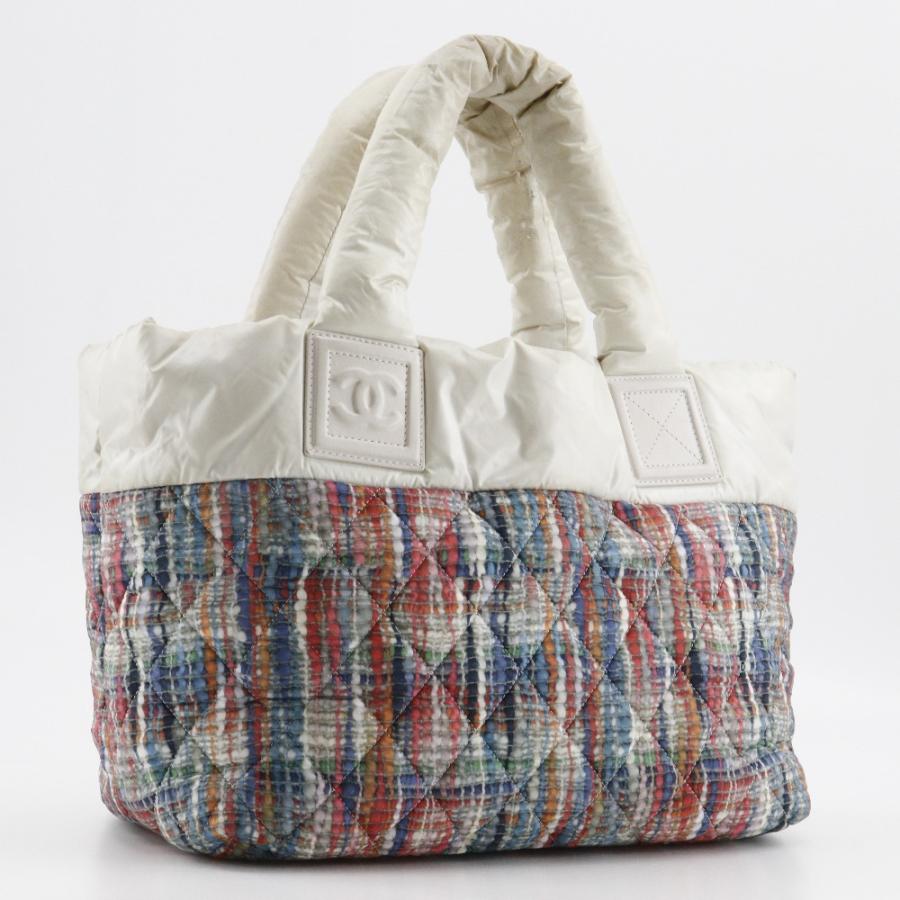 CHANEL（シャネル） コココクーントート スモール ツイードプリント