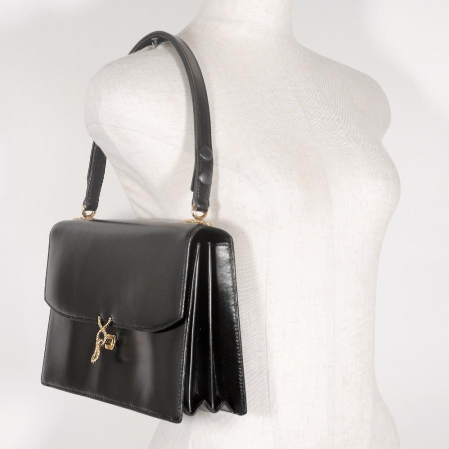 MORABITO（モラビト） ワンショルダー ショルダーバッグ カーフ 黒