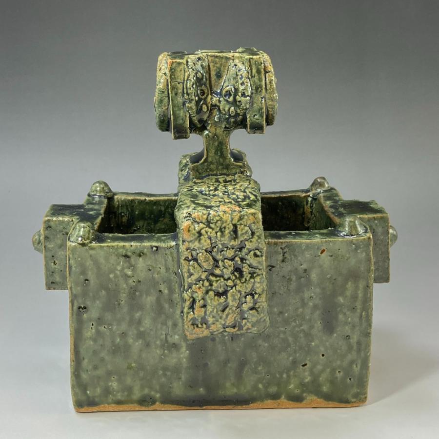 熊倉順吉 作 【 像 】 『 前衛陶芸家集団 走泥社 』 置物 オブジェ