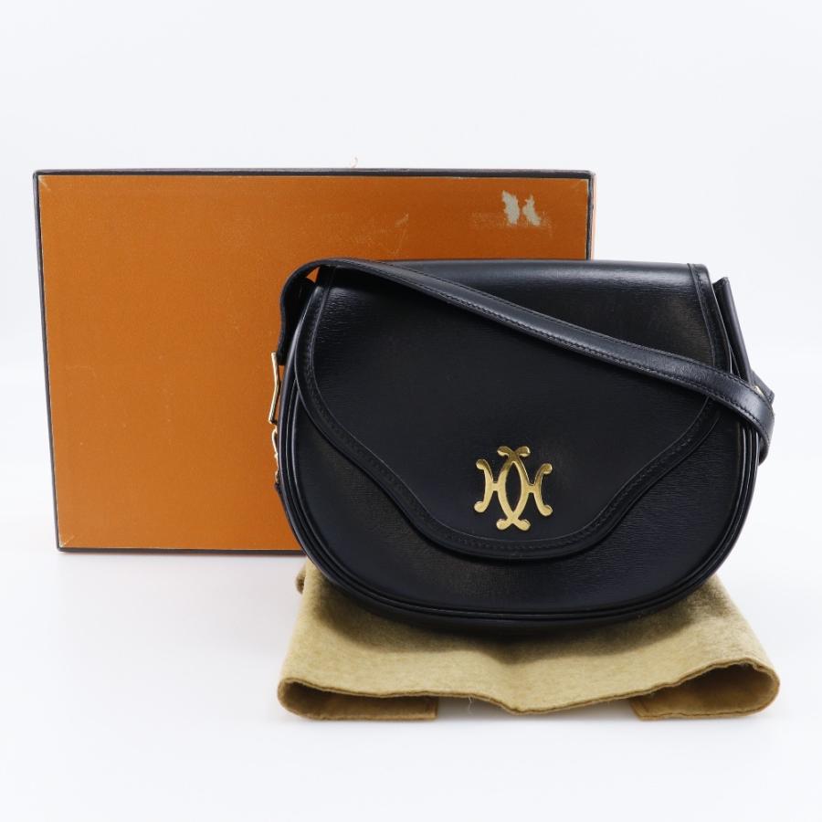 HERMES（エルメス） ダブルH ヴィンテージ 〇M ショルダーバッグ 