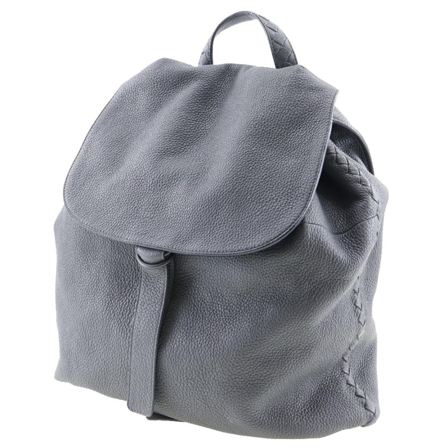 BOTTEGAVENETA ボッテガヴェネタ イントレチャート カーフ グレー リュック・デイパック BOTTEGA VENETA（ボッテガ・ヴェネタ） イントレチャート リュック