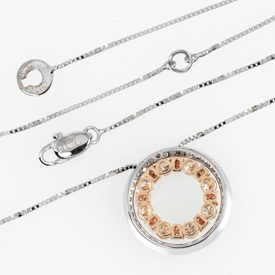 DAMIANI（ダミアーニ） ベルエポックS ラウンド ネックレス K18WG PG 