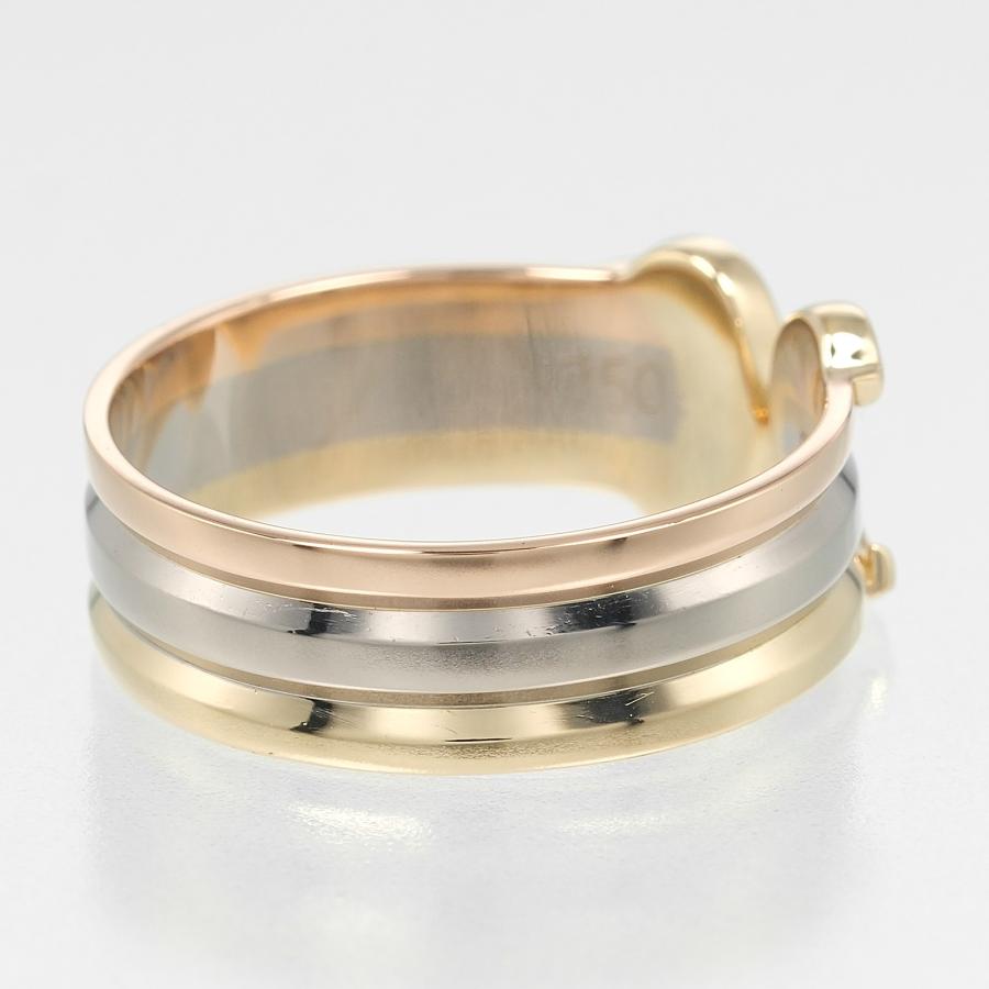 Cartier カルティエ C2 K18WG 11号 カルティエ CARTIER C2 ＃51 リング・指輪 11号 18金 K18ホワイト