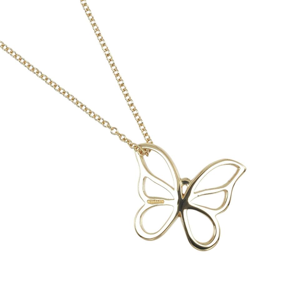 TIFFANY&Co.（ティファニー） ネックレス バタフライ K18YG イエロー