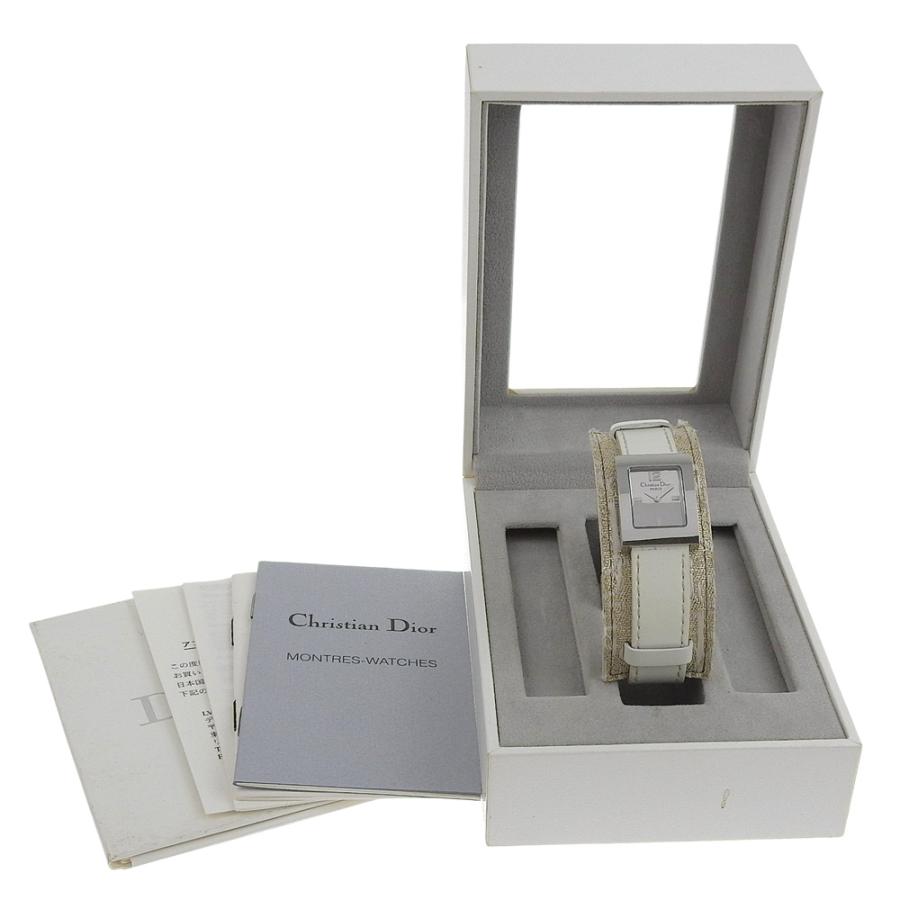 68【美品】クリスチャンディオール レディース 時計 マリス シルバー ホワイト 楽天市場】【ウォッチ】Christian Dior クリスチャン ディオール