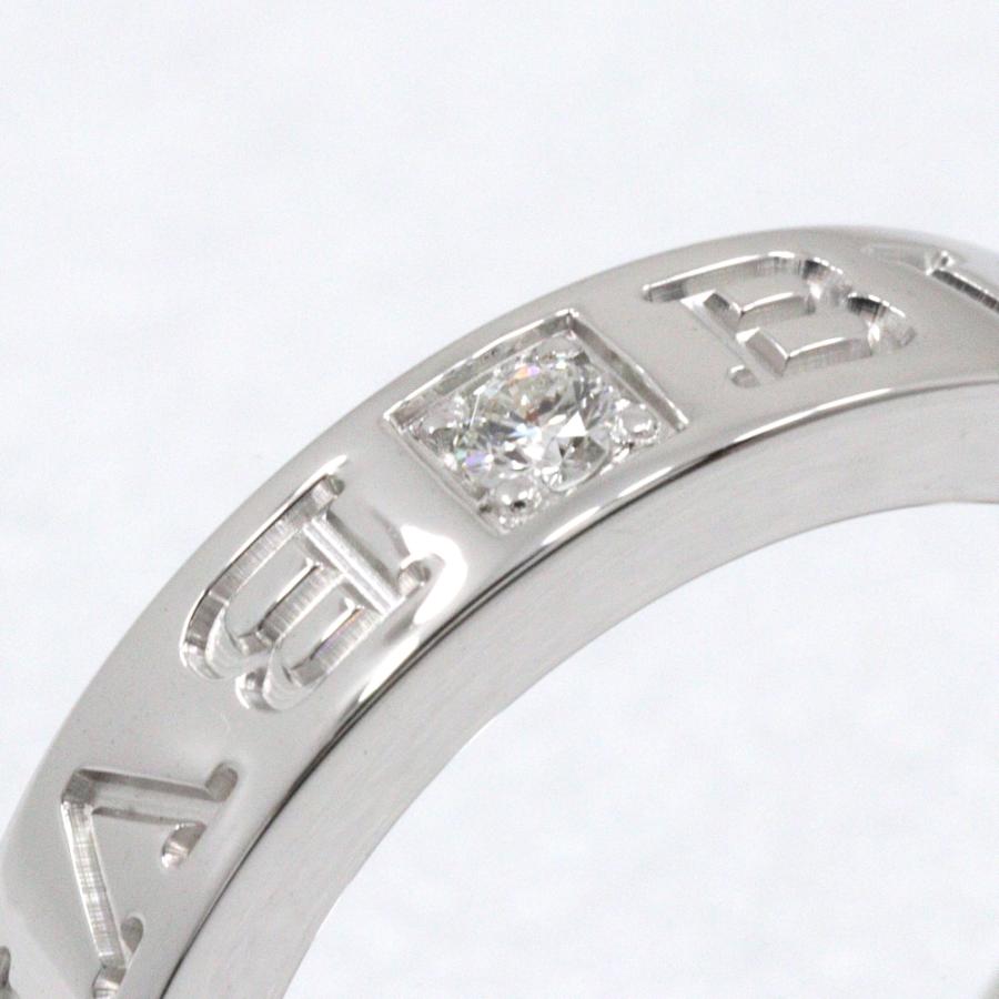 BVLGARI ブルガリ ブルガリブルガリ ダブルロゴ 1Pダイヤ リング・指輪  