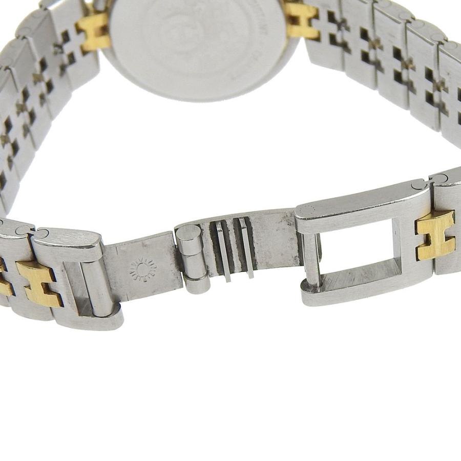 HERMES（エルメス） プロフィール デイト 腕時計 SS×金メッキ クオーツ
