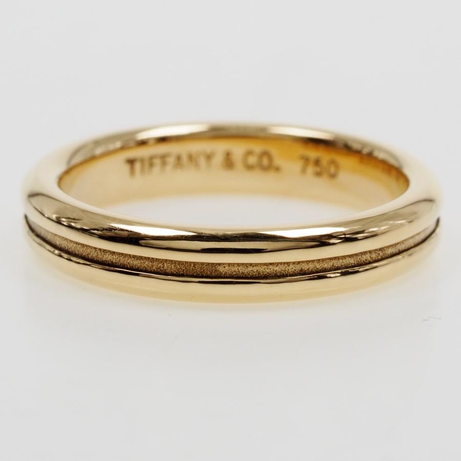 TIFFANY&Co. ティファニー バンドリング 1ライン ヴィンテージ リング