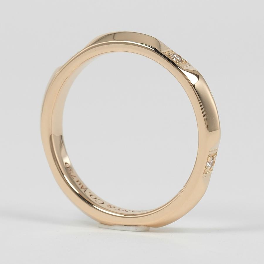 TIFFANY&Co.（ティファニー） リング トゥルー バンド 9号 指輪 K18PG