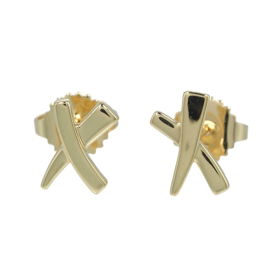 TIFFANY&Co.（ティファニー） ピアス キス K18YG イエローゴールド 約 