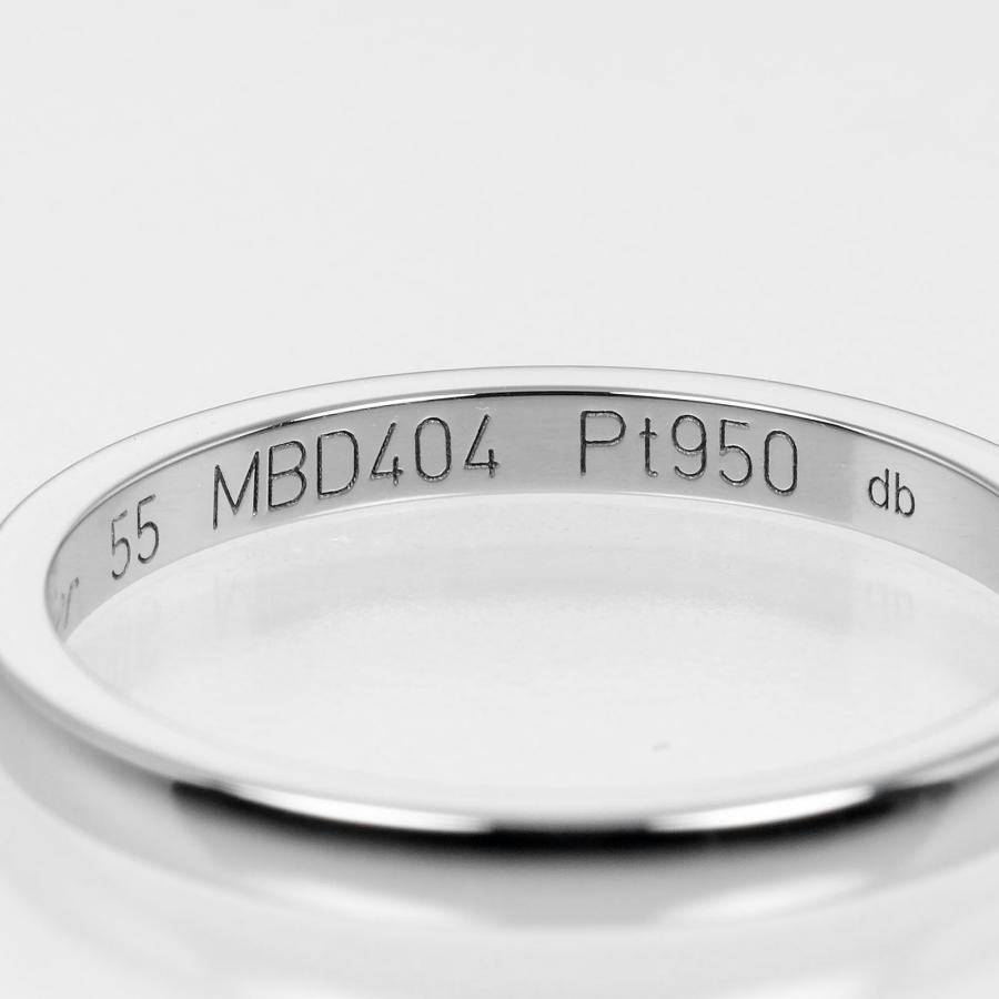 カルティエ CARTIER バレリーナ フラット 14号 リング 指輪 Pt950 