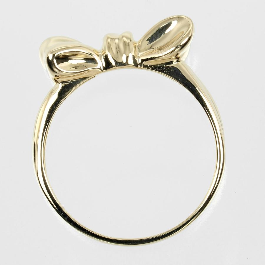 Tiffany & Co. リボン 14号リング K18イエローゴールド 【公式通販】