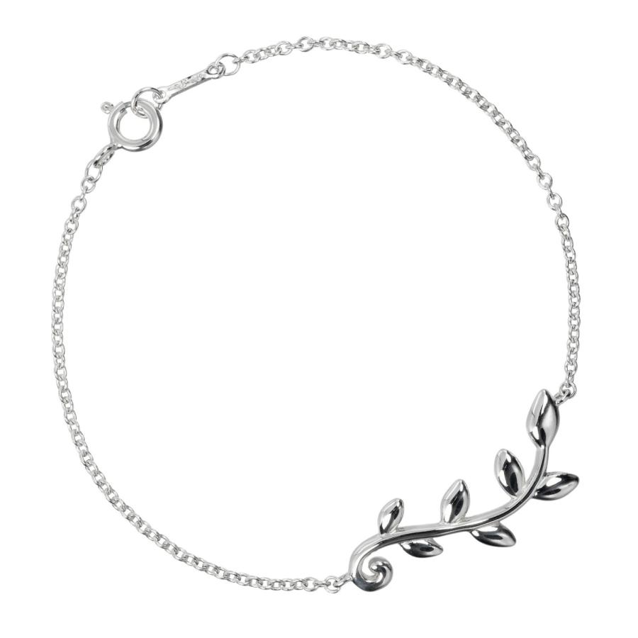 TIFFANY&Co.（ティファニー） オリーブリーフ ブレスレット シルバー 