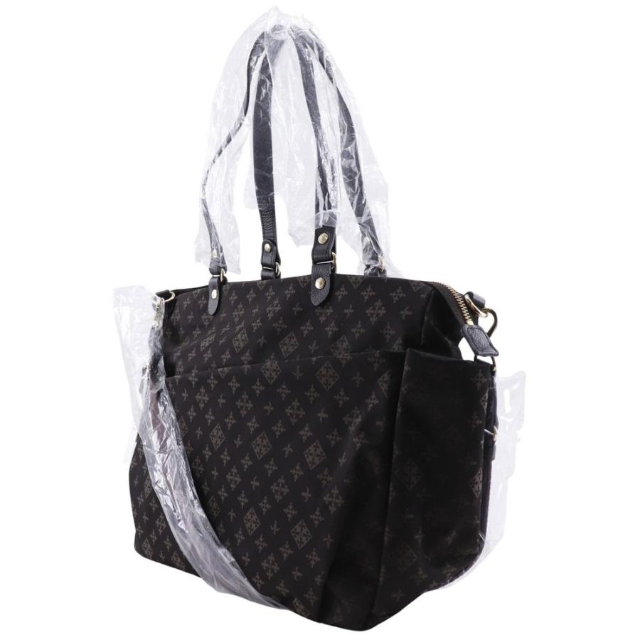 極美品 russet ラシット 2way ショルダーバッグ トートバッグ russet（ラシット） 2WAYショルダー トートバッグ ナイロン ダーク