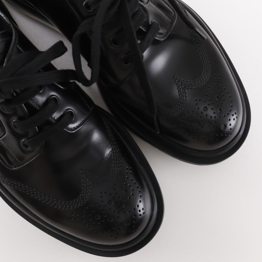 PRADA（プラダ） ウィングチップ エアソール 2EG299 スニーカー レザー