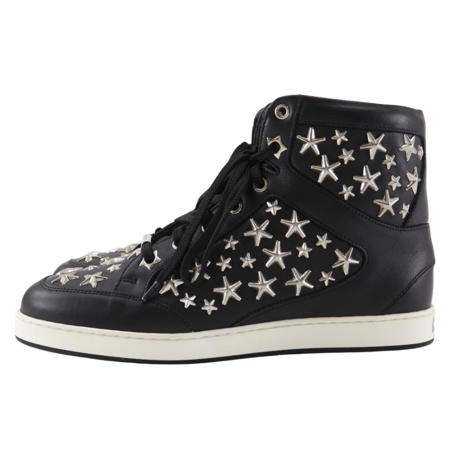 JIMMY CHOO ジミーチュウ スタースタッズ ハイカット スニーカー 