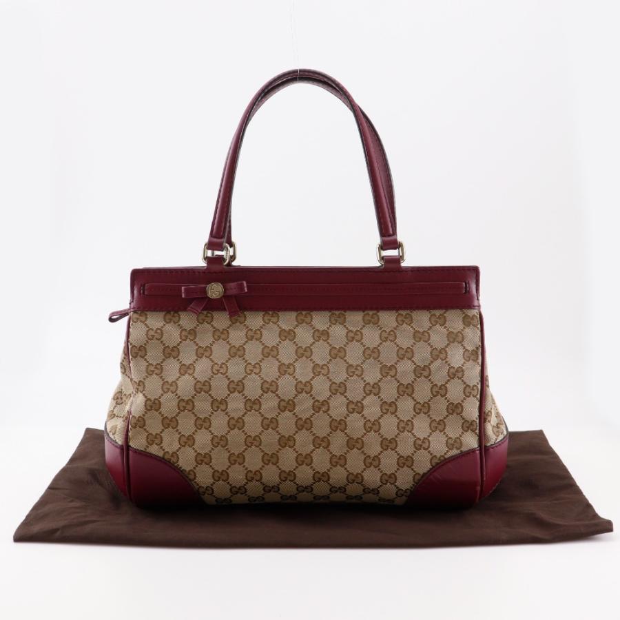 GUCCI（グッチ） メイフェア 257063 トートバッグ GGキャンバス 赤