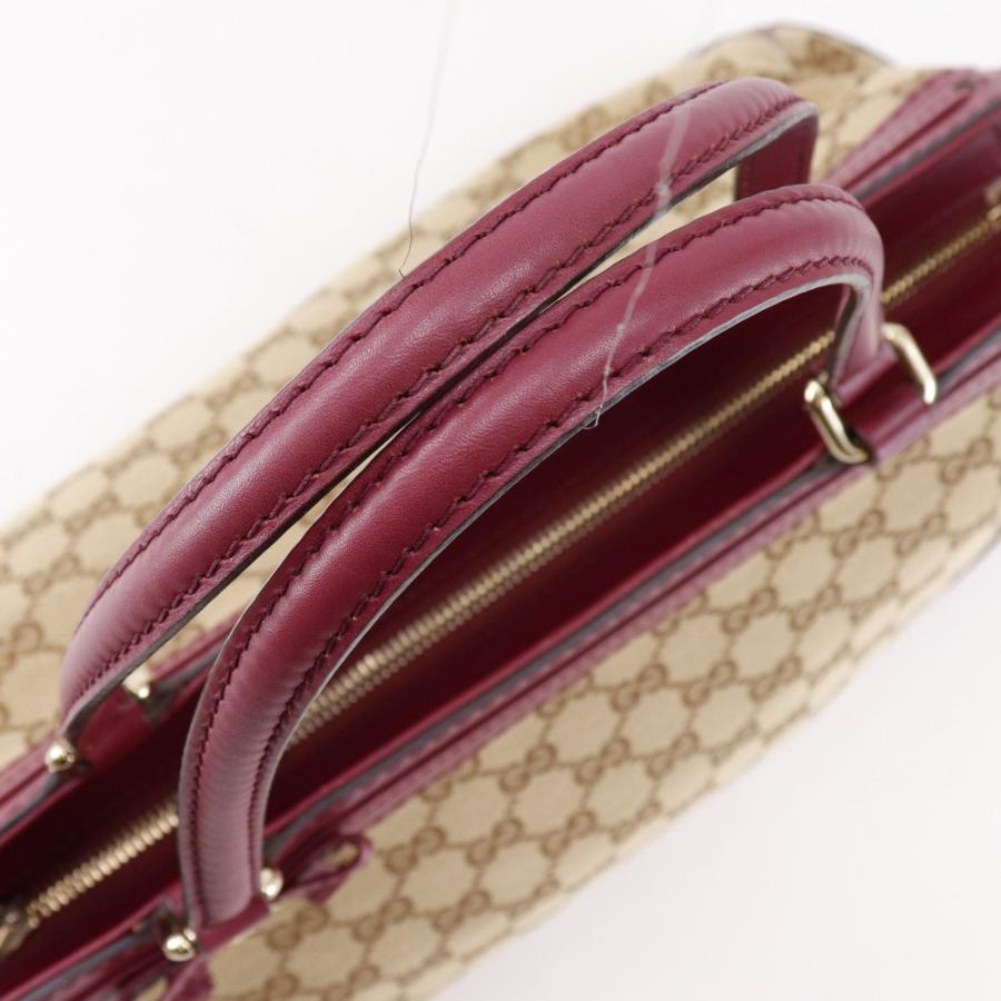 GUCCI（グッチ） メイフェア 257063 トートバッグ GGキャンバス 赤
