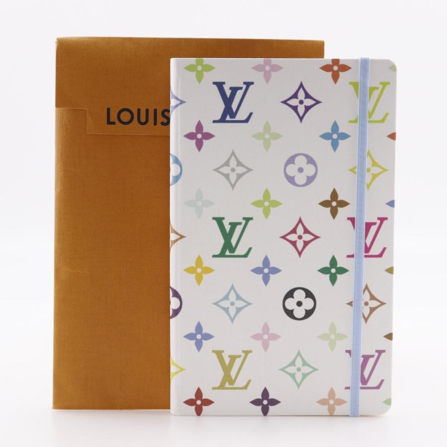 LOUIS VUITTON ルイ・ヴィトン LV×TM ノートブックMM・ジェーン 村上隆 その他文具 紙 白 _【I201525100】中古_5
