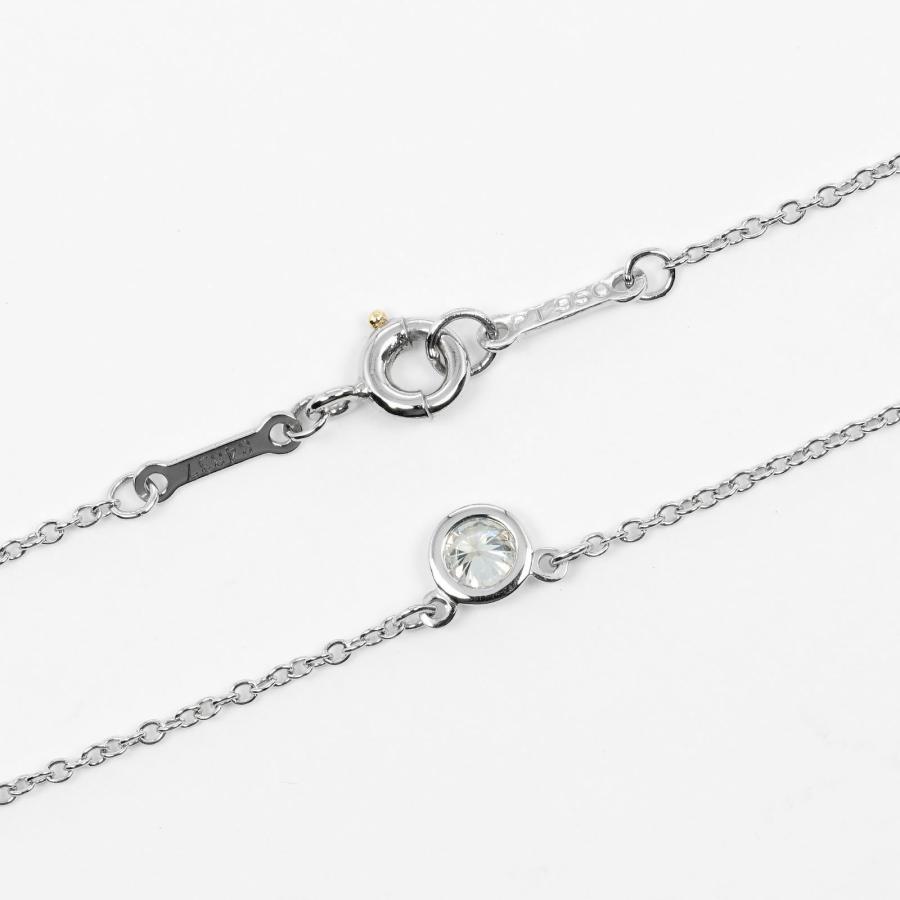ティファニー ネックレス バイザヤード トップ幅4.5mm Pt950プラチナ
