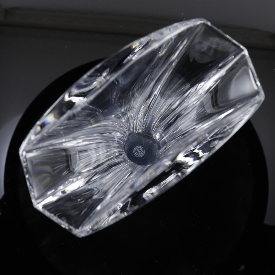 【美品】Baccarat バカラ ギンコ　クリスタル 花瓶 フラワーベース箱付き バカラ（Baccarat） ギンコ ベースS 花瓶 クリスタル _【I202025017