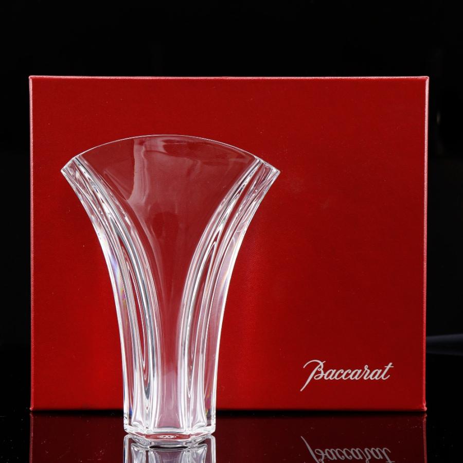 Baccarat クリスタル花瓶 赤 ギンコS バカラ 【公式ショッピングサイト】