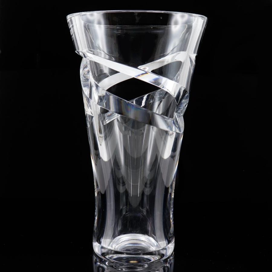 Baccarat バカラ トルネード 高さ：38.3cm 花瓶 クリスタル _【I202025020】中古_1
