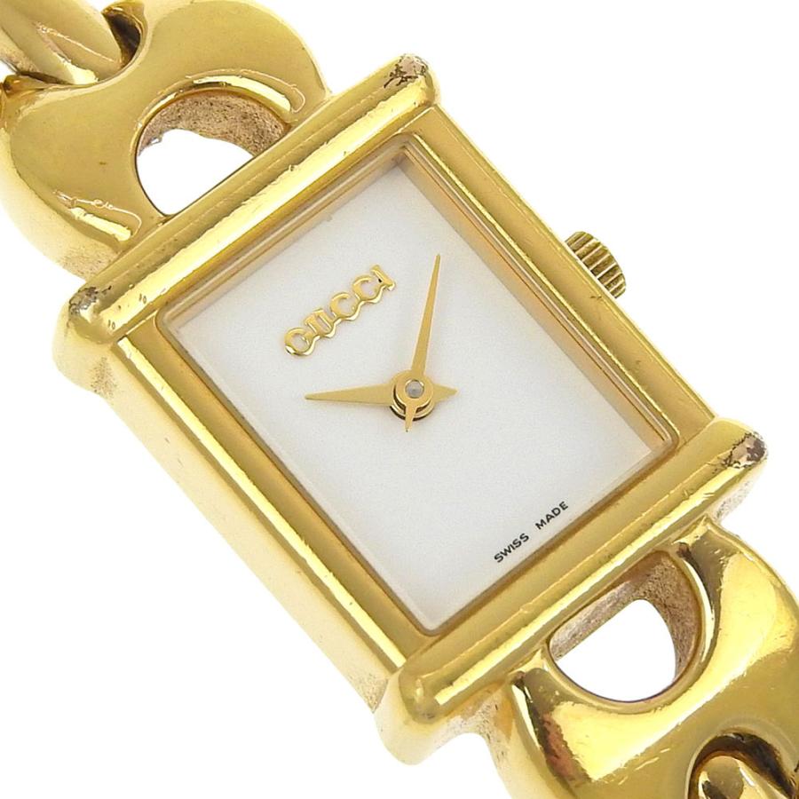 GUCCI（グッチ） 1800L 腕時計 金メッキ クオーツ アナログ表示