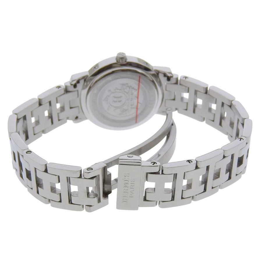 HERMES（エルメス） クリッパーナクレ 12Pダイヤ CL4.230 腕時計 SS
