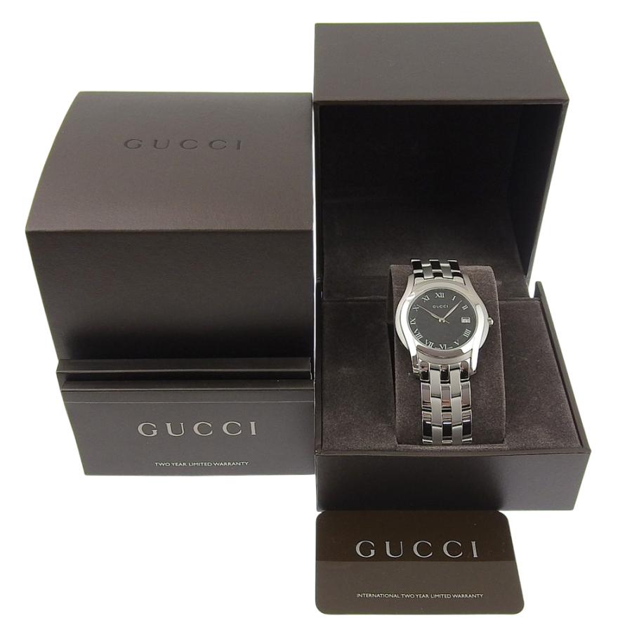 GUCCI（グッチ） Gクラス 5500M 腕時計 SS クオーツ アナログ表示