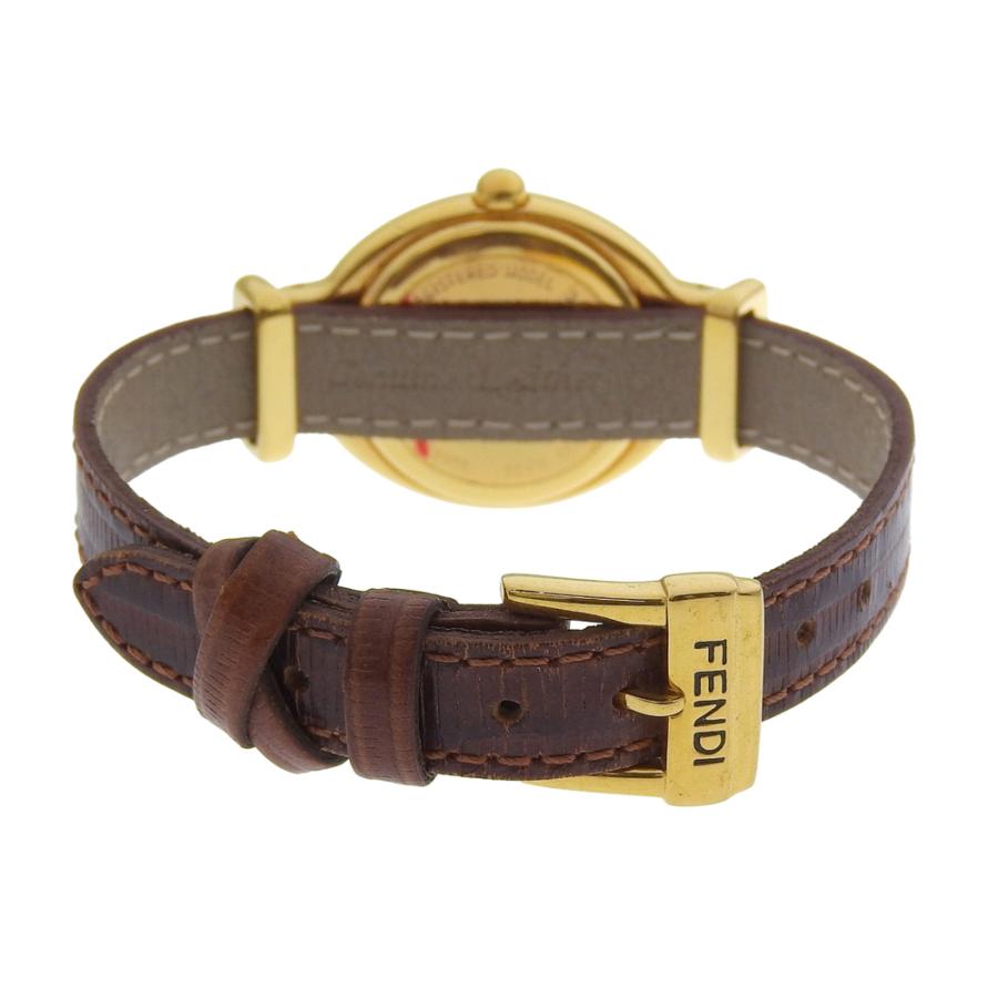 FENDI（フェンディ） チェンジベルト 640L 腕時計 金メッキ クオーツ