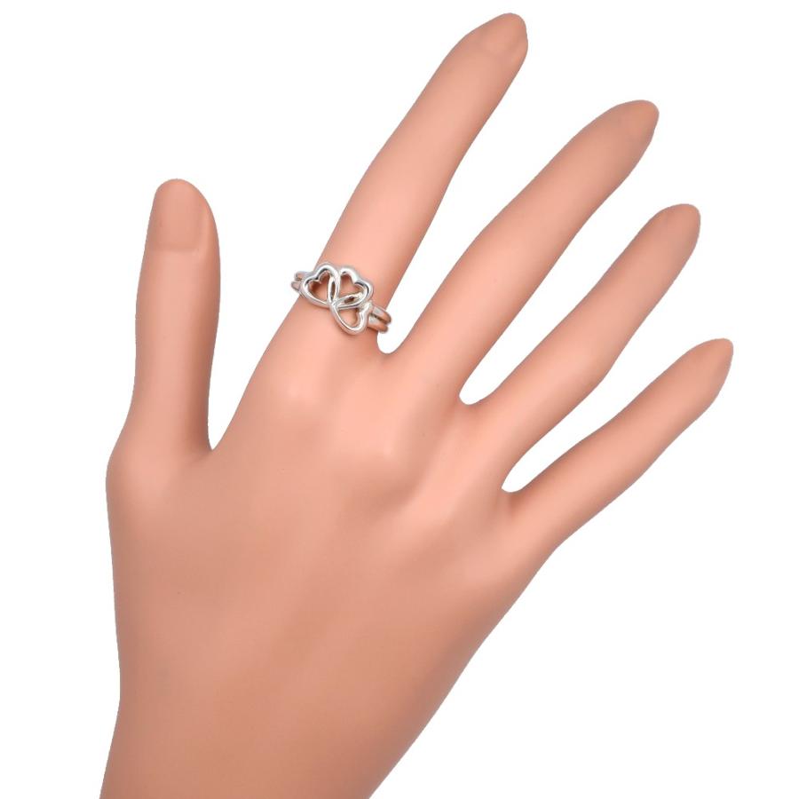 TIFFANY&Co.（ティファニー） トリプルハート リング・指輪 シルバー