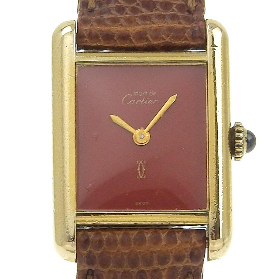 Cartier CARTIER カルティエ マストタンク ヴェルメイユ Cartier CARTIER カルティエ マストタンク ヴェルメイユ