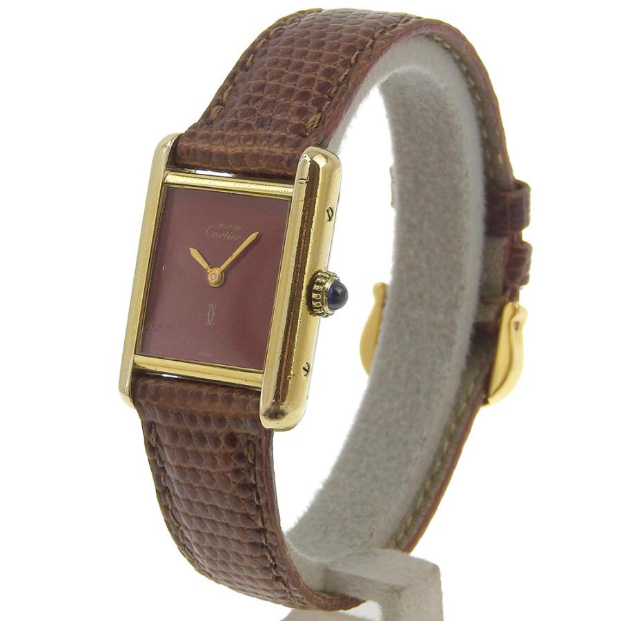 Cartier CARTIER カルティエ マストタンク ヴェルメイユ Cartier CARTIER カルティエ マストタンク ヴェルメイユ