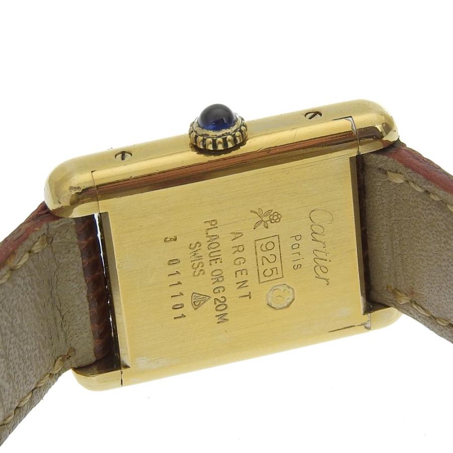Cartier CARTIER カルティエ マストタンク ヴェルメイユ Cartier CARTIER カルティエ マストタンク ヴェルメイユ