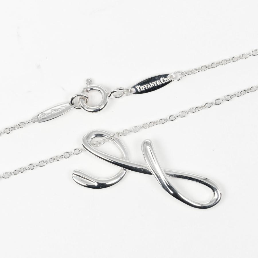 極美品 ティファニー レター イニシャル Y ネックレス シルバー925 TIFFANY&Co.（ティファニー） レター y ネックレス イニシャル y