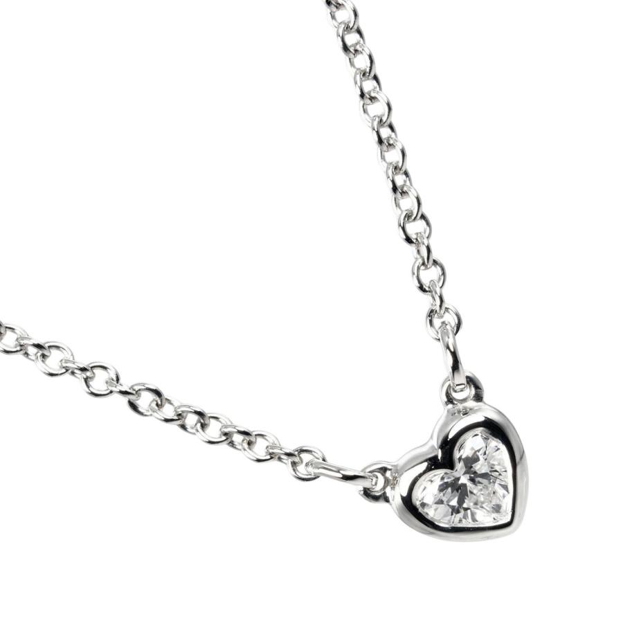 TIFFANY&Co. ティファニーバイザヤードネックレス プラチナ950 TIFFANY&Co. ティファニー バイザヤード 約0.14ct ネックレス