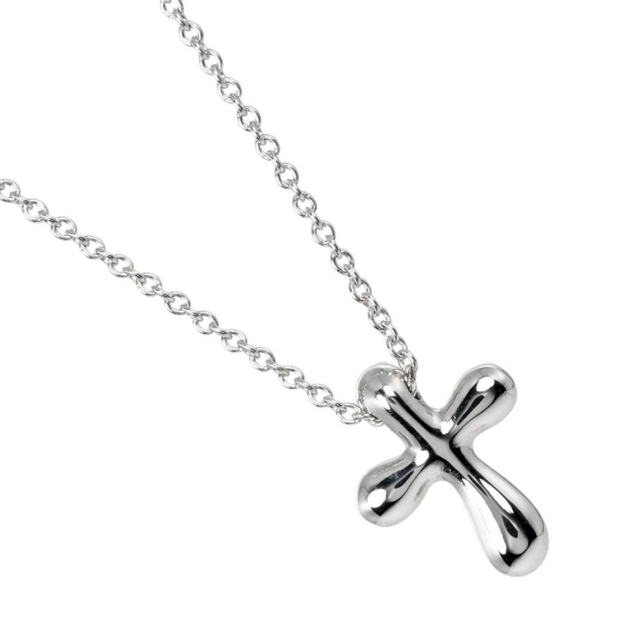 TIFFANY&Co.（ティファニー） ネックレス スモール クロス Pt950 