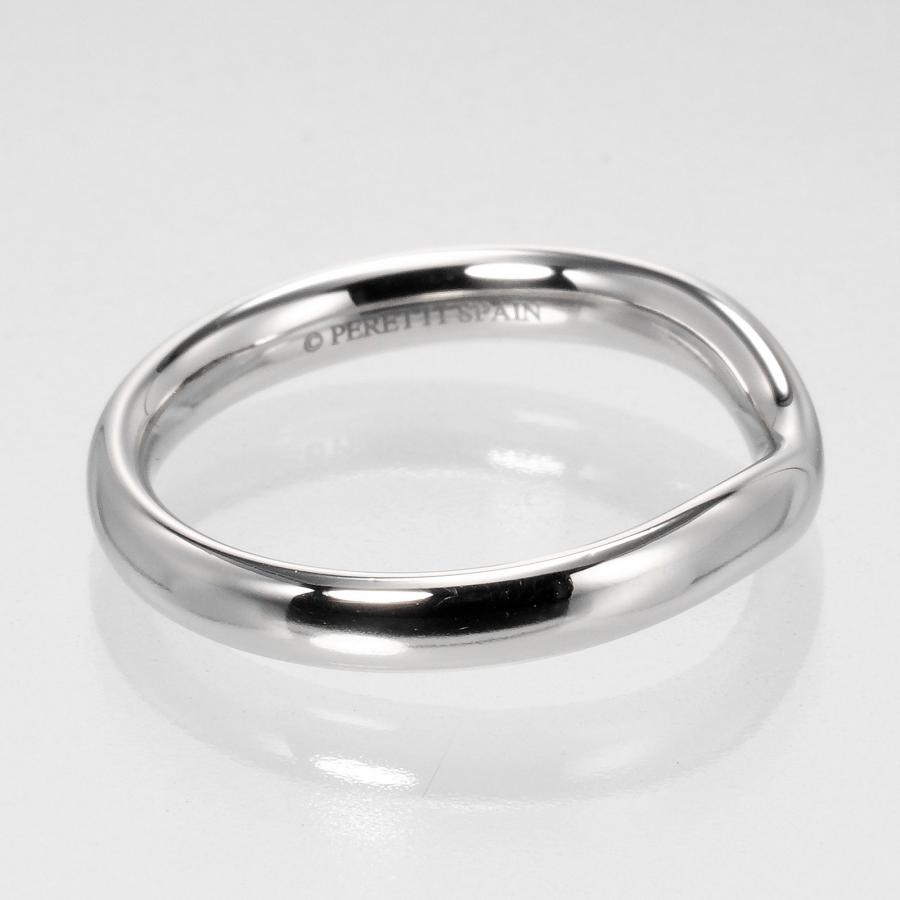 ティファニー TIFFANY&Co. カーブド バンド リング 指輪 3mm 15号 6.71 