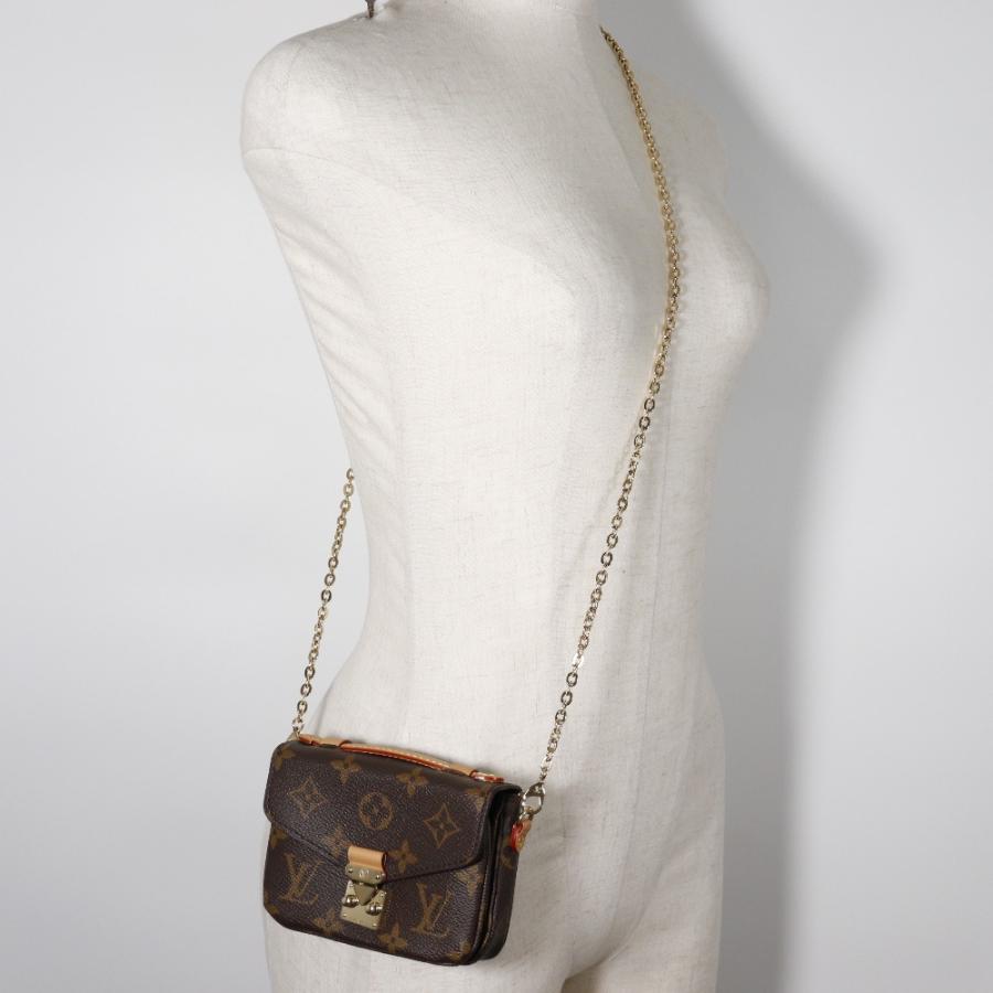 LOUIS VUITTON ルイ・ヴィトン ミクロ・メティス M81267 モノグラムキャンバス 茶 LOUIS VUITTON（ルイ・ヴィトン） ミクロ・メティス M81267 ショルダー