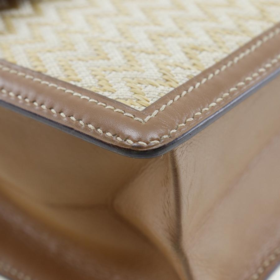 HERMES エルメス ビンテージ 〇J ショルダーバッグ キャンバス レディース【I211723045】中古_3